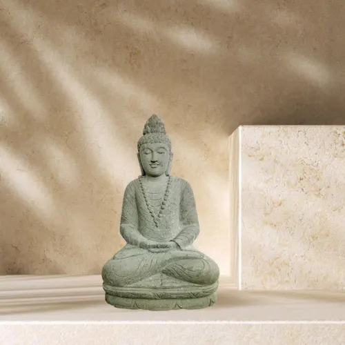 Statue de Bouddha en pierre